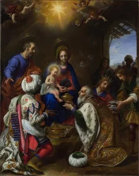 Tilbedelse af Magi. 1649