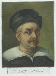 Portræt af Giovanni Battista Sirani