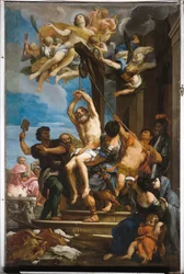 Blaises martyrium, ca. 1680 (olie på lærred)