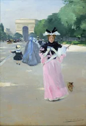 Avenue of Bois de Boulogne