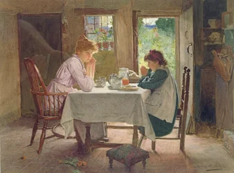 For hvad vi er ved at modtage (olie på lærred)