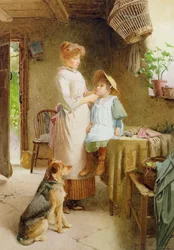 The New Bonnet (olie på lærred)