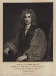 John Hough, engelsk biskop og præsident for Magdalen College, Oxford