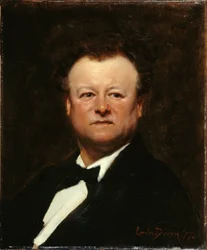 Fransk: Portræt af Jean-François Berthelier (1830-1888), sanger