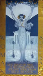 Kvinders valgret, ca. 1905