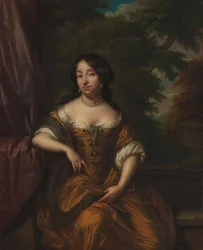 Portræt af Anna Maria Hoeufft