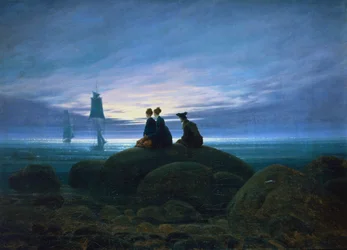 «Måneopgang over havet», 1774
