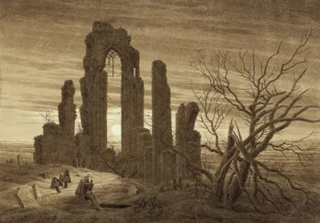 Vinter - Nat - Alderdom og død fra cyklussen Døgnets tider og menneskets aldre, 1803