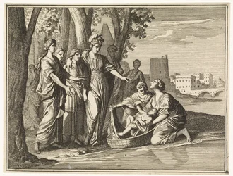 Moses findes af faraos datter