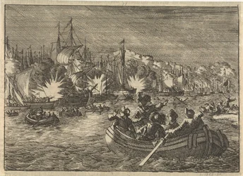 Spansk flåde på Schelde erobret og brændt af hollænderne, 1631