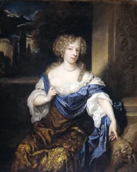 Portræt af Helena Ctaharina de Witte 91661-95), hustru til Iman mogge, herre over Haamstede