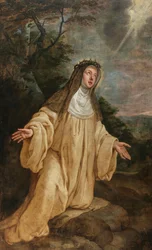 Den hellige Katarina af Siena.