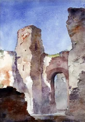 Caracalla-badene, Rom