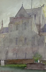 Det nordlige tværskib, Winchester Cathedral, England
