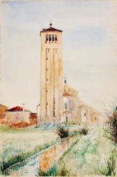 Tårnet, katedralen i Torcello