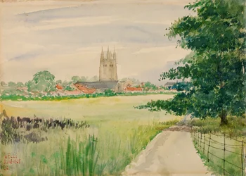 Wells Cathedral, England, 1905.