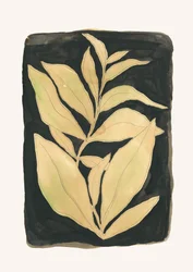 Elegante botaniske blade