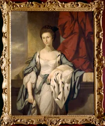 Maria Constantina Trevor, grevinde af Suffolk (olie på lærred)