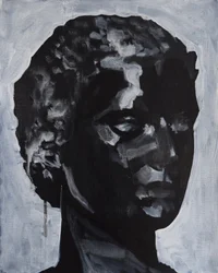 Belladonna: Marina, 2014 (olie og akryl på papir)