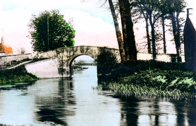 Bro ved Radcot, Oxfordshire, 1926.