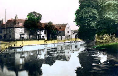 River Ouse ved Ely, Cambridgeshire, 1926.