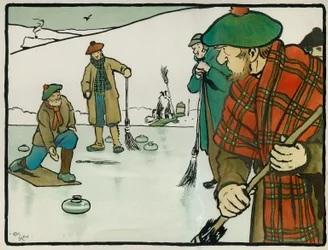 Gammel engelsk sport og spil: Curling