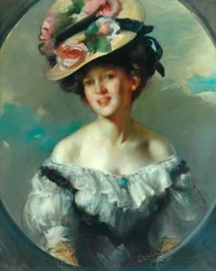 Mrs Dods-Withers (olie på lærred)