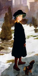 Portræt af Alice Davison