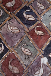 Fugle, detaljer (fresco