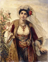 En eksotisk skønhed, 1869
