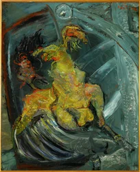 Hængende kalkun, ca. 1925 (maleri på lærred)