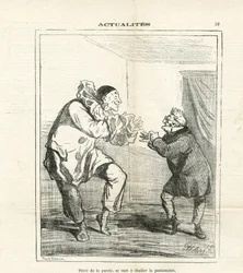 Illustration af Cham (1819-1879) i Le Charivari