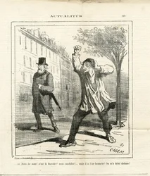 Illustration af Cham (1819-1879) i Le Charivari