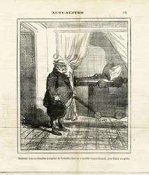 Illustration af Cham (1819-1879) i Le Charivari