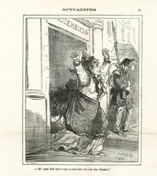Illustration af Cham (1819-1879) i The Charivari