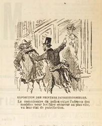 Politimesteren kræver modellernes adresse for at få dem begravet..., 1877.