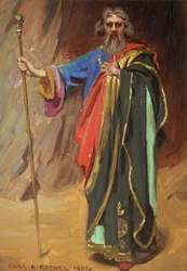 Lyn Harding som Prospero