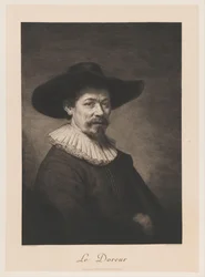Portræt af Herman Doomer Le Doreur (titel på objekt)