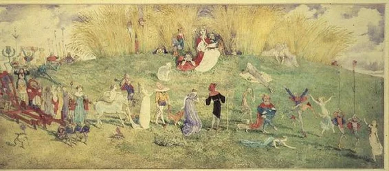 Eventyrdronningen - Et optog