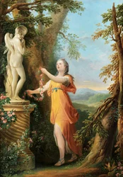 Charles André van Loo Offer for kærligheden