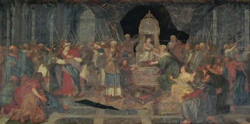 Athalia jagede fra templet, 1710