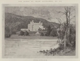 Castlewellan, huset og søen