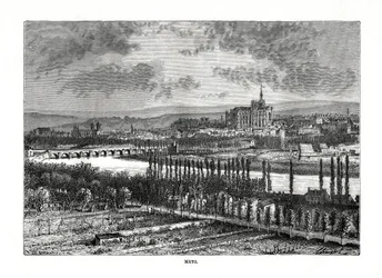 Metz, Frankrig, 1800-tallet