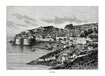Ragusa, Sicilien, Italien, 1879