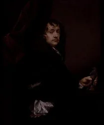 Portræt af Sir Peter Lely (1618-80),