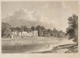 Popes Villa, Twickenham, 1828.