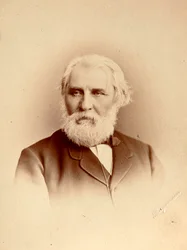 Ivan Turgenev, russisk forfatter, slutningen af det 19. århundrede