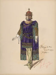 Philip the Good, Duke of Bourgogne, kostumedesign til Jeanne d