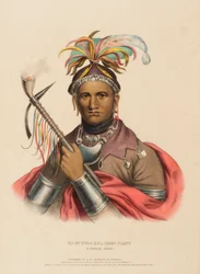 KI-ON-TWOG-KY, fra Historien om indianerstammerne i Nordamerika
