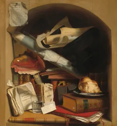 Fattig Kunstnerskab, ca. 1815.